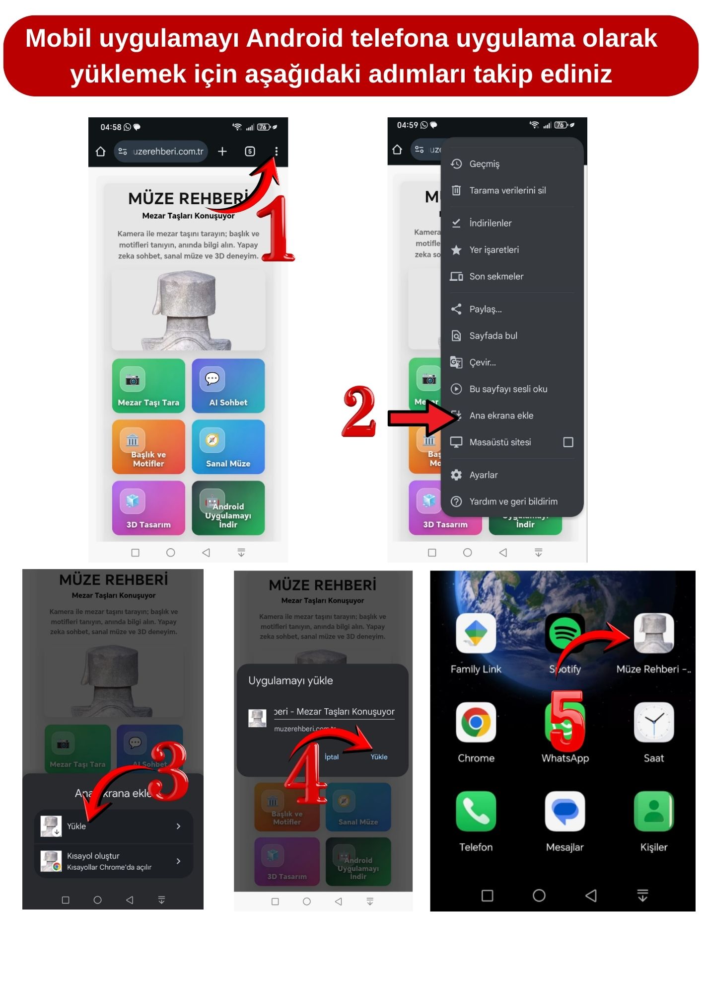 Android uygulama görseli